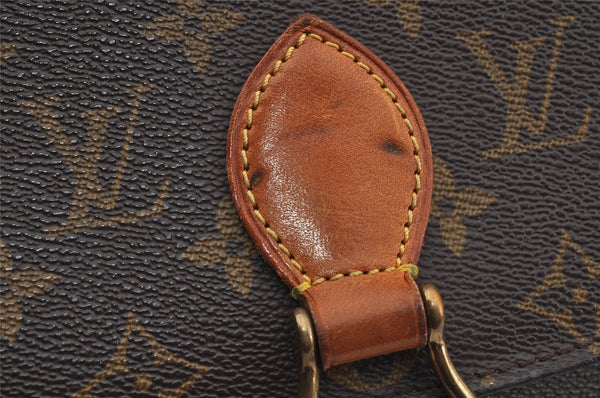 Authentic Louis Vuitton Monogram Saint Cloud MM M51243 Shoulder Cross Bag 0995J