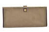 Authentic Christian Dior Clutch Hand Bag Purse Nylon Leather Beige CD 0995K