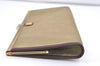 Authentic Christian Dior Clutch Hand Bag Purse Nylon Leather Beige CD 0995K