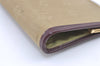 Authentic Christian Dior Clutch Hand Bag Purse Nylon Leather Beige CD 0995K