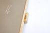 Authentic Christian Dior Clutch Hand Bag Purse Nylon Leather Beige CD 0995K