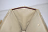 Authentic Christian Dior Clutch Hand Bag Purse Nylon Leather Beige CD 0995K