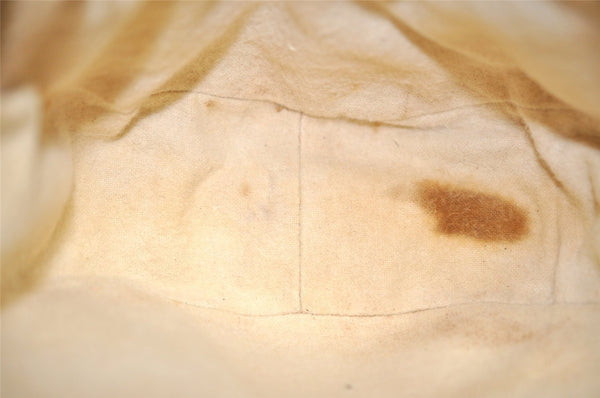 Authentic GUCCI Micro GG PVC Leather Shoulder Cross Body Bag Brown 0997I