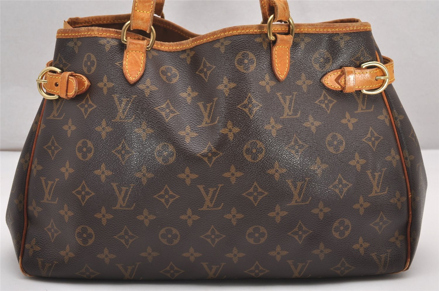 Authentic Louis Vuitton Monogram Batignolles Horizontal Tote Bag M51154 LV 0998J