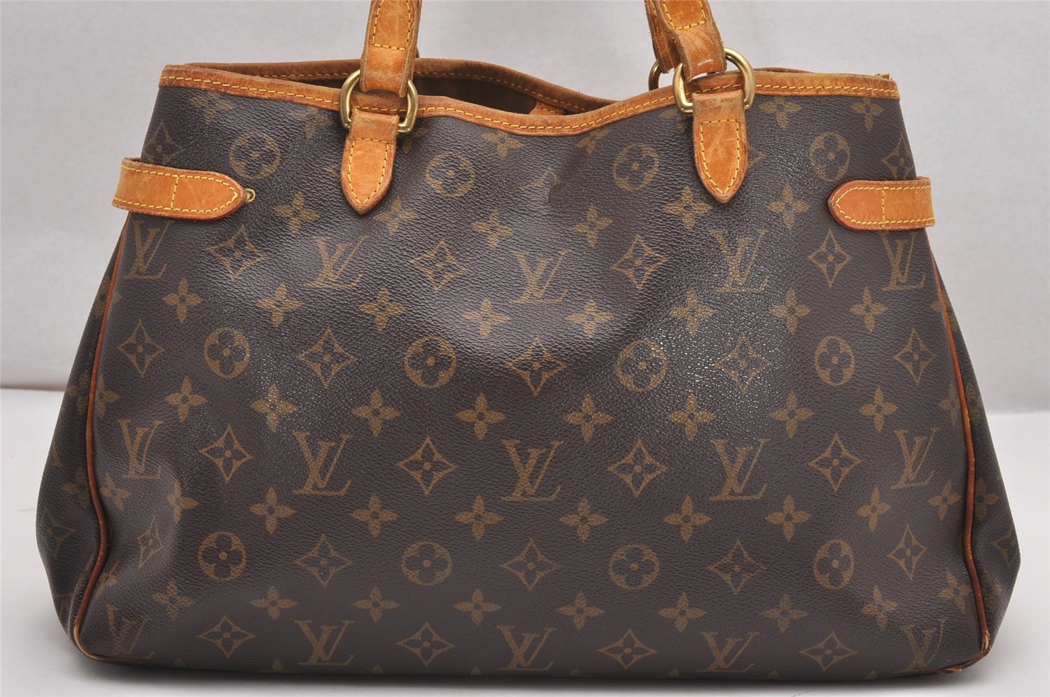 Authentic Louis Vuitton Monogram Batignolles Horizontal Tote Bag M51154 LV 0998J