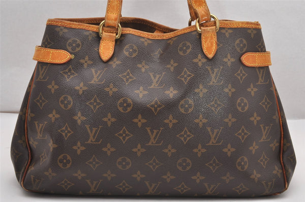 Authentic Louis Vuitton Monogram Batignolles Horizontal Tote Bag M51154 LV 0998J