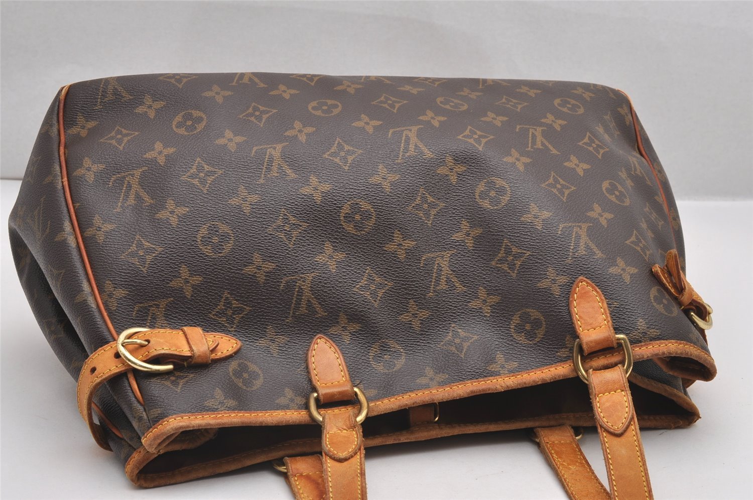 Authentic Louis Vuitton Monogram Batignolles Horizontal Tote Bag M51154 LV 0998J