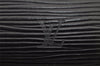 Authentic Louis Vuitton Epi Dauphine Cosmetic Pouch Black M48442 LV 0999I