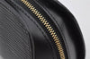 Authentic Louis Vuitton Epi Dauphine Cosmetic Pouch Black M48442 LV 0999I