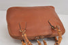 Authentic GUCCI Bamboo 2Way Shoulder Hand Bag Purse Leather Brown Junk 0999J