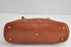 Authentic GUCCI Bamboo 2Way Shoulder Hand Bag Purse Leather Brown Junk 0999J