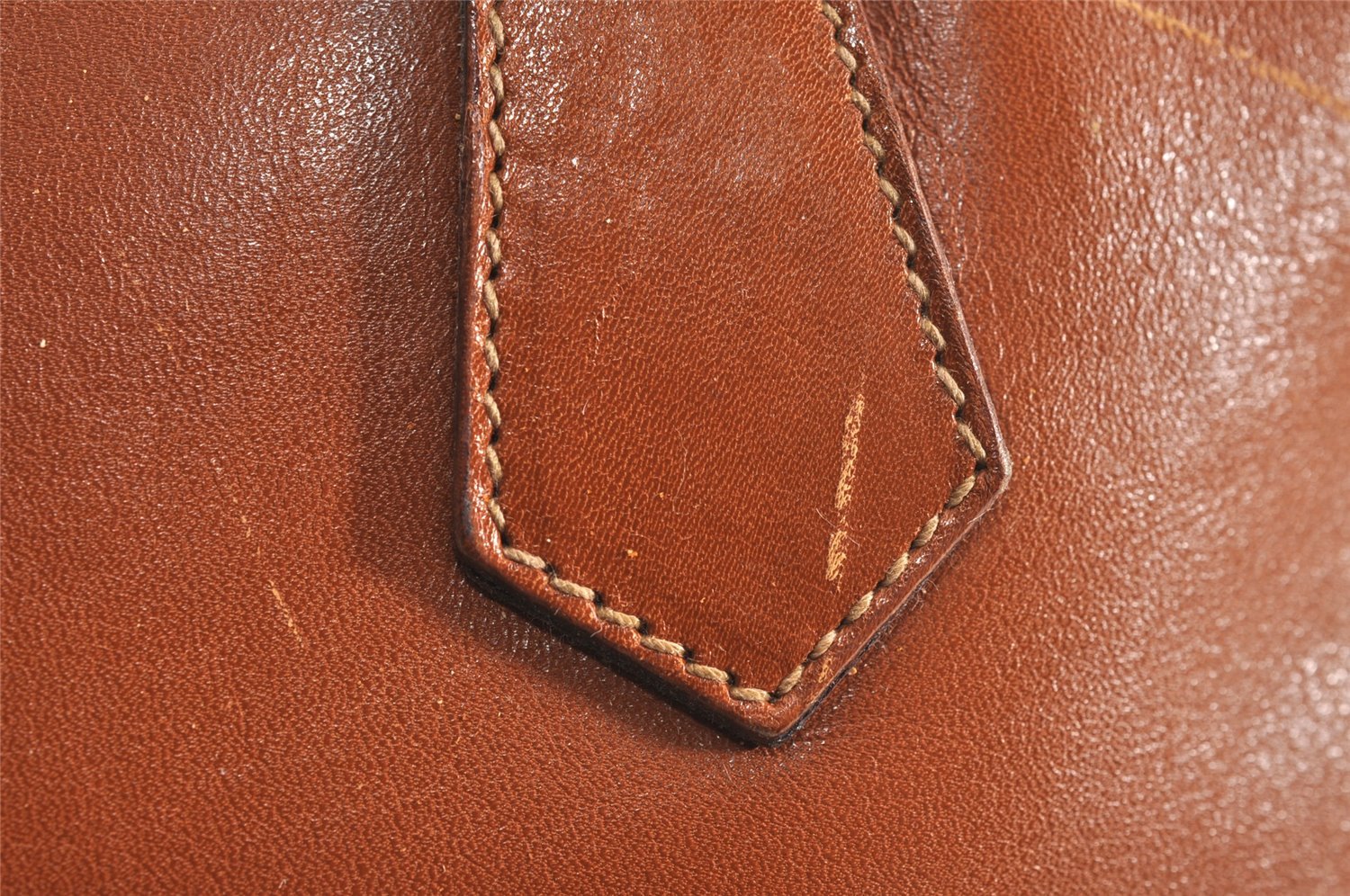 Authentic GUCCI Bamboo 2Way Shoulder Hand Bag Purse Leather Brown Junk 0999J