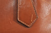 Authentic GUCCI Bamboo 2Way Shoulder Hand Bag Purse Leather Brown Junk 0999J