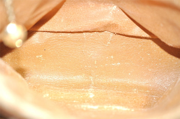 Authentic GUCCI Bamboo 2Way Shoulder Hand Bag Purse Leather Brown Junk 0999J