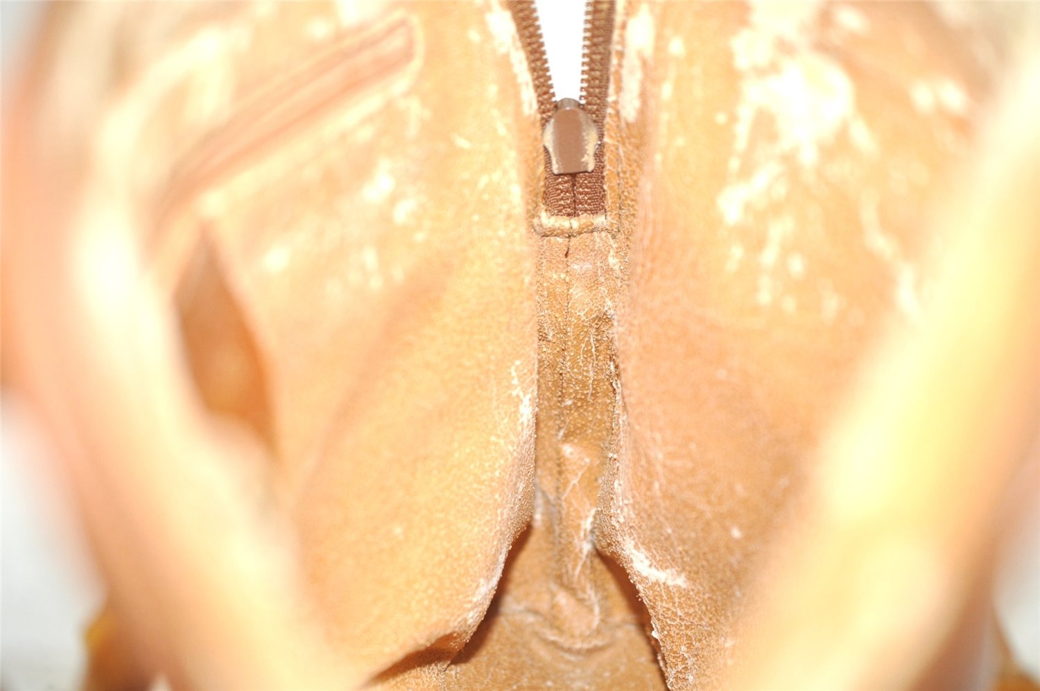 Authentic GUCCI Bamboo 2Way Shoulder Hand Bag Purse Leather Brown Junk 0999J