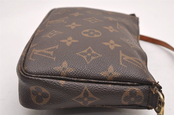 Authentic Louis Vuitton Monogram Pochette Accessoires Pouch M51980 LV Junk 1002J