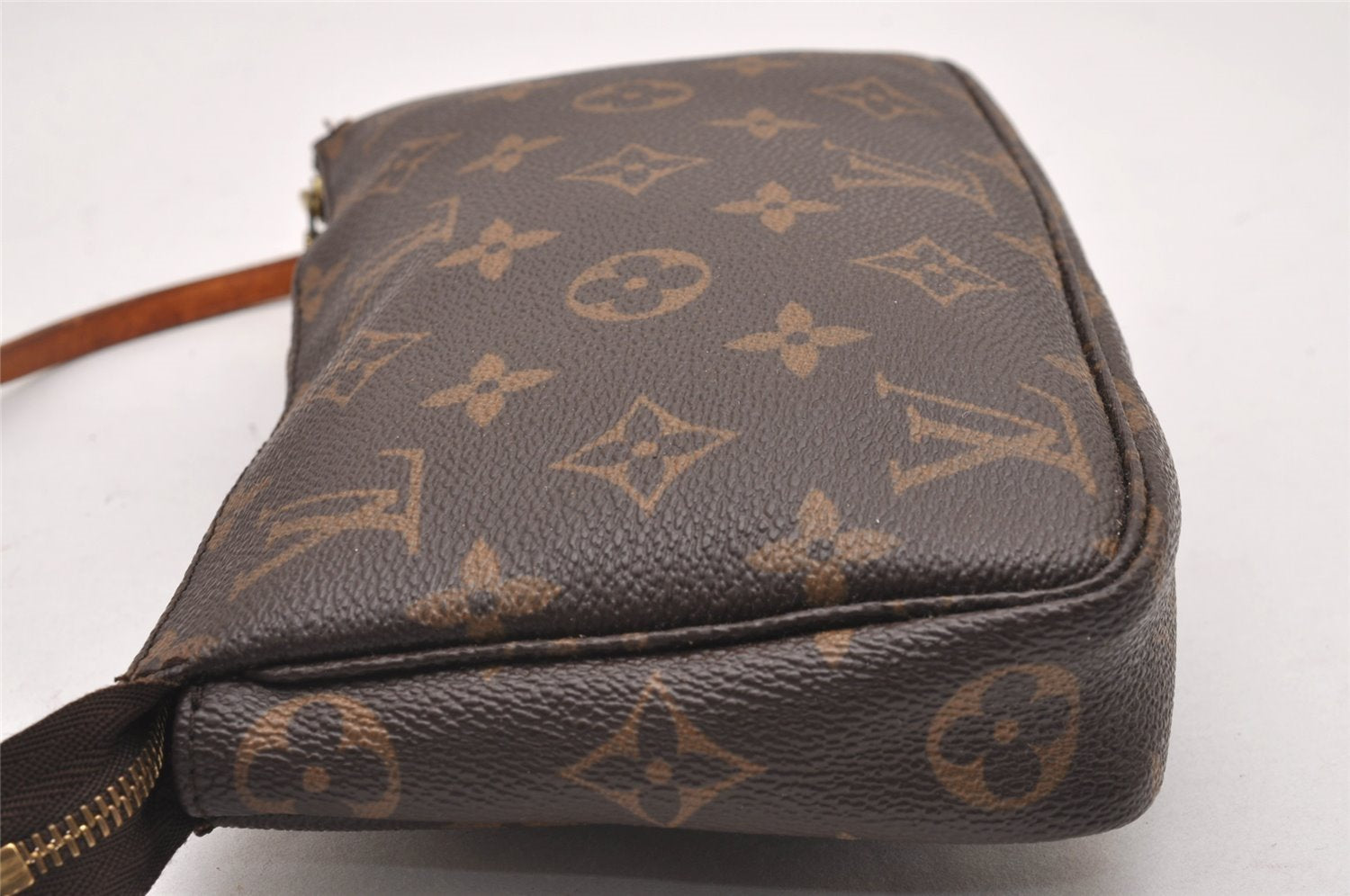 Authentic Louis Vuitton Monogram Pochette Accessoires Pouch M51980 LV Junk 1002J