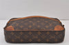 Authentic Louis Vuitton Monogram Compiegne 28 Clutch Hand Bag M51845 LV 1002K