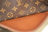 Authentic Louis Vuitton Monogram Compiegne 28 Clutch Hand Bag M51845 LV 1002K