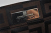 Authentic GIVENCHY MAROQUINERIE Vintage Hand Bag Purse Canvas Brown 1004I