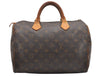 Authentic Louis Vuitton Monogram Speedy 30 Hand Boston Bag M41526 Junk 1004J