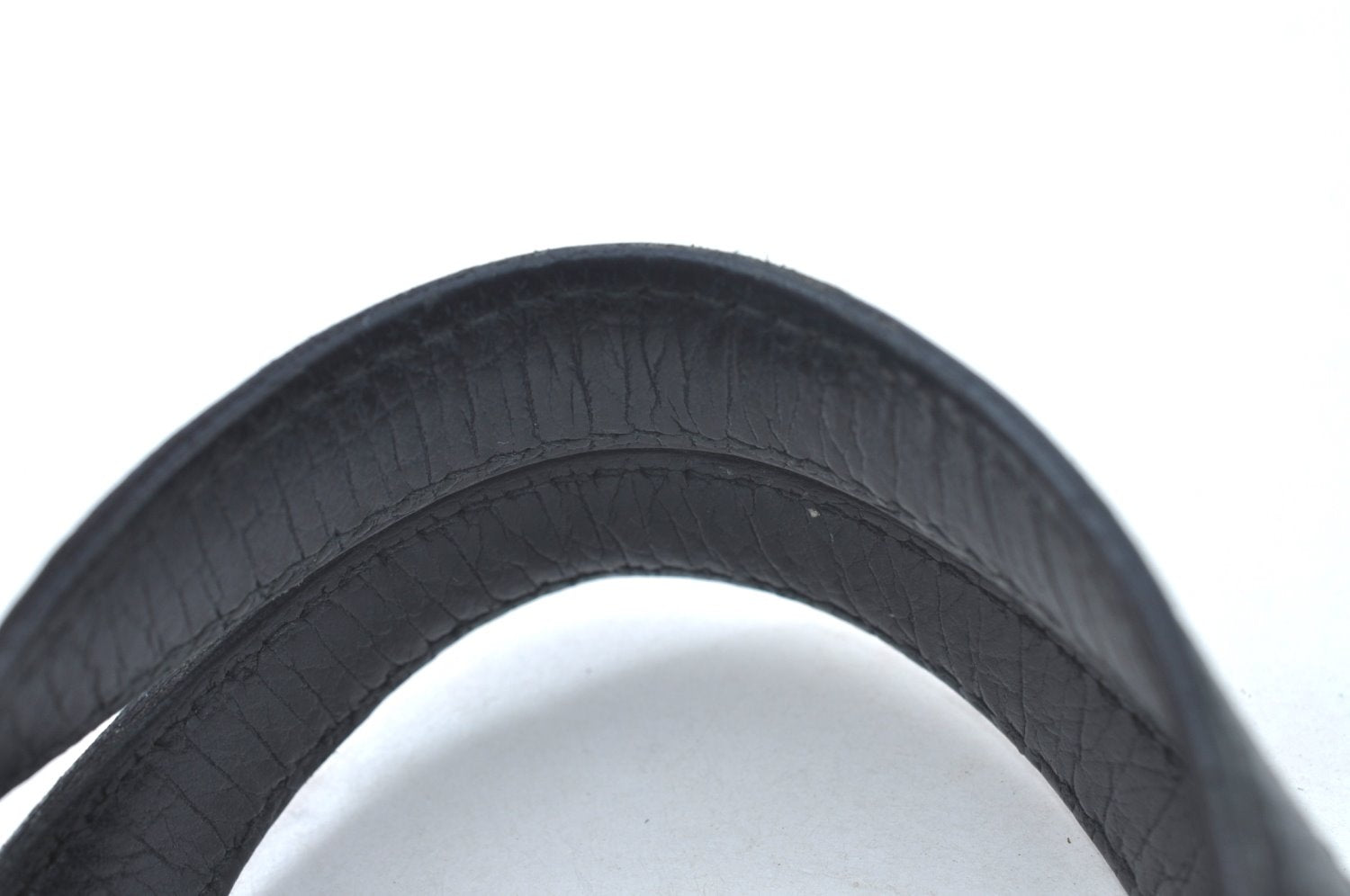 Authentic GUCCI Sherry Line Hand Tote Bag GG Canvas Leather Black 1004K