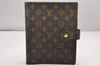 Authentic Louis Vuitton Monogram Agenda GM Notebook Cover R20106 LV 1005J