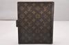 Authentic Louis Vuitton Monogram Agenda GM Notebook Cover R20106 LV 1005J