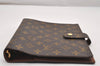Authentic Louis Vuitton Monogram Agenda GM Notebook Cover R20106 LV 1005J