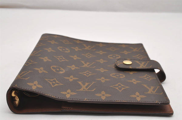 Authentic Louis Vuitton Monogram Agenda GM Notebook Cover R20106 LV 1005J