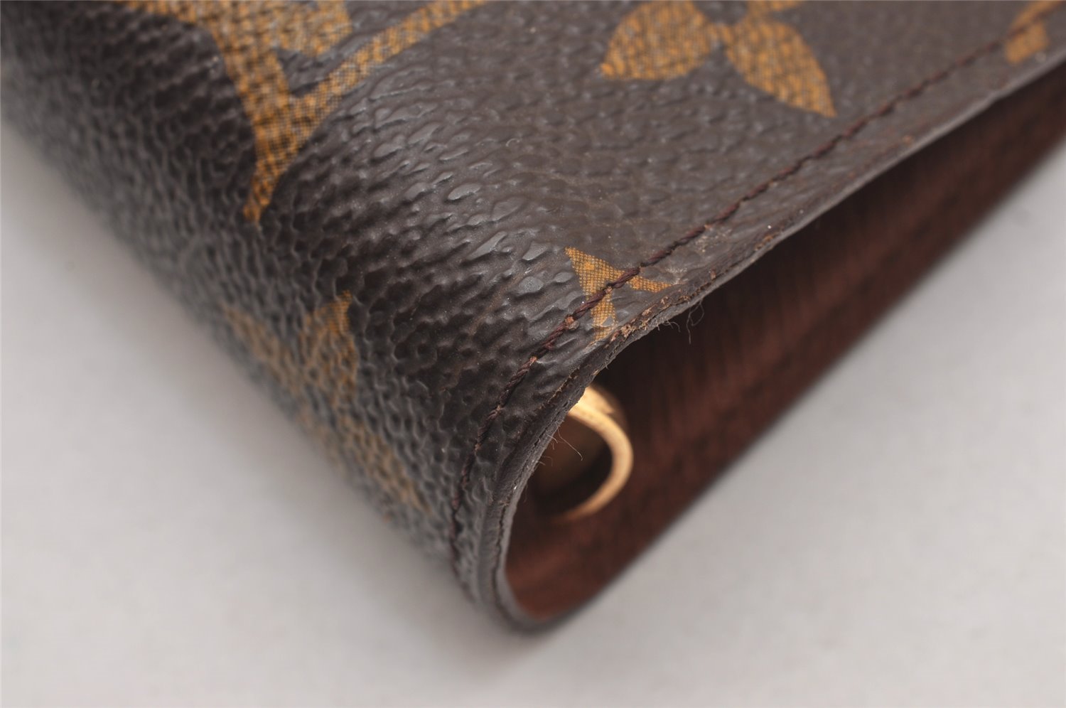 Authentic Louis Vuitton Monogram Agenda GM Notebook Cover R20106 LV 1005J