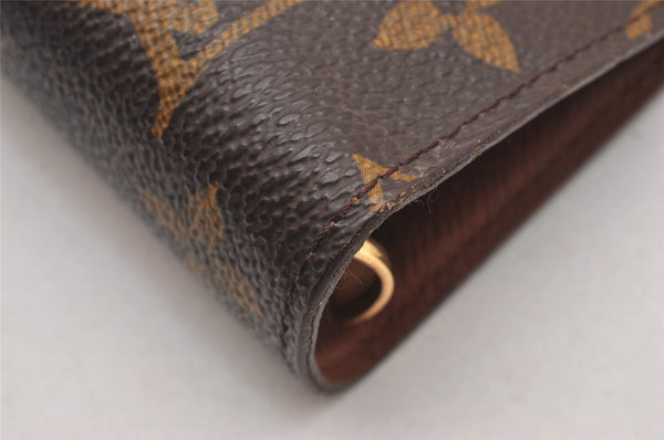 Authentic Louis Vuitton Monogram Agenda GM Notebook Cover R20106 LV 1005J