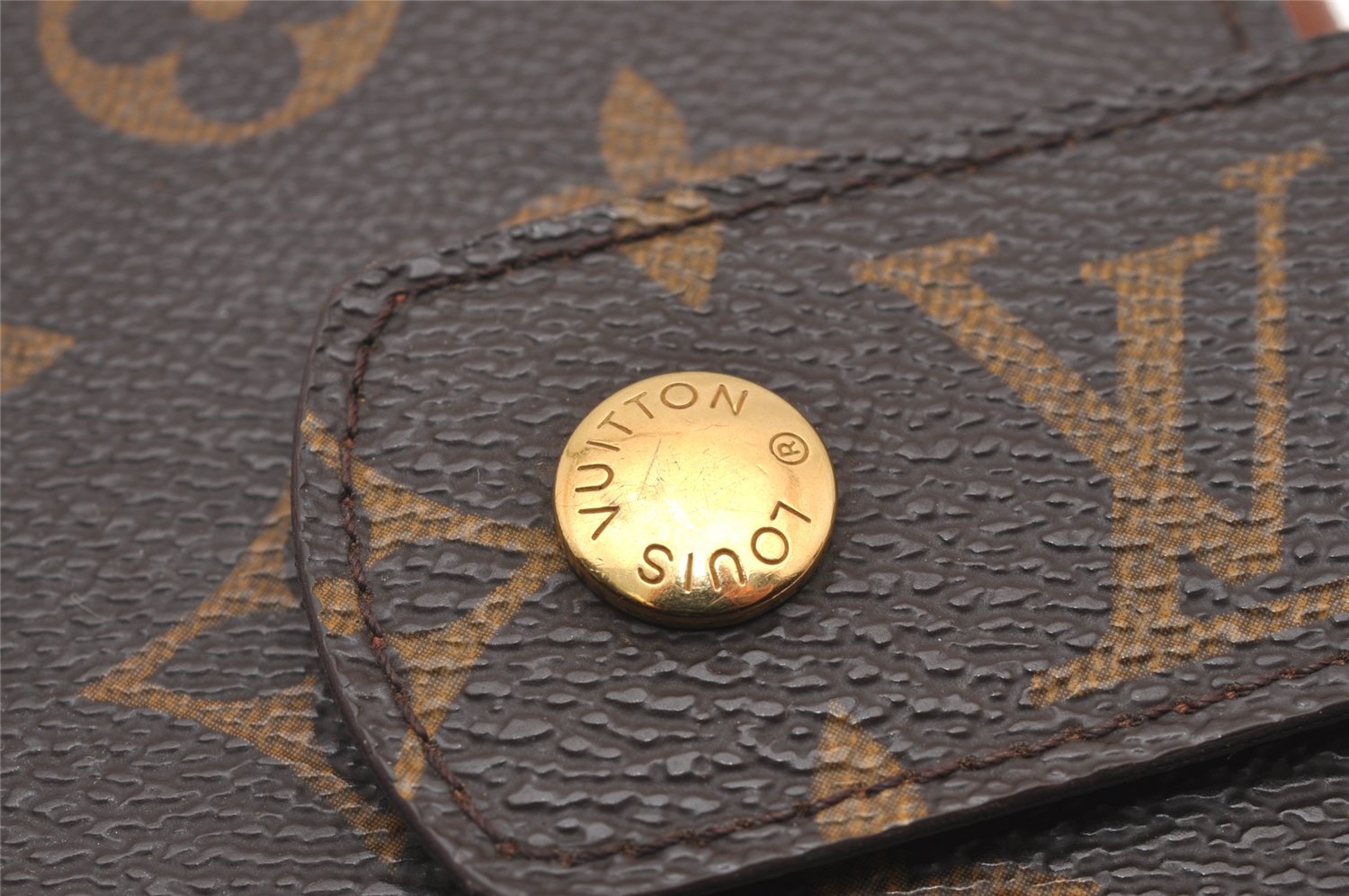 Authentic Louis Vuitton Monogram Agenda GM Notebook Cover R20106 LV 1005J
