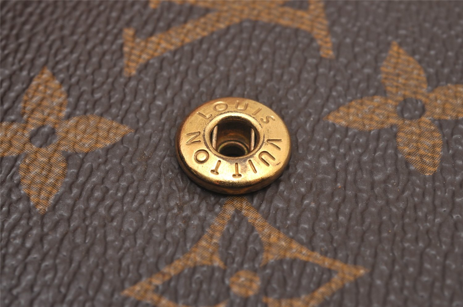 Authentic Louis Vuitton Monogram Agenda GM Notebook Cover R20106 LV 1005J