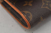 Authentic Louis Vuitton Monogram Pochette Twin GM Shoulder Bag M51852 LV 1006J