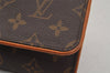 Authentic Louis Vuitton Monogram Pochette Twin GM Shoulder Bag M51852 LV 1006J