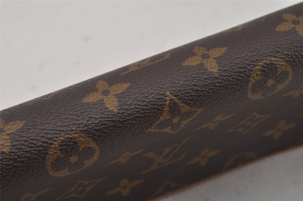 Authentic Louis Vuitton Monogram Pochette Twin GM Shoulder Bag M51852 LV 1006J