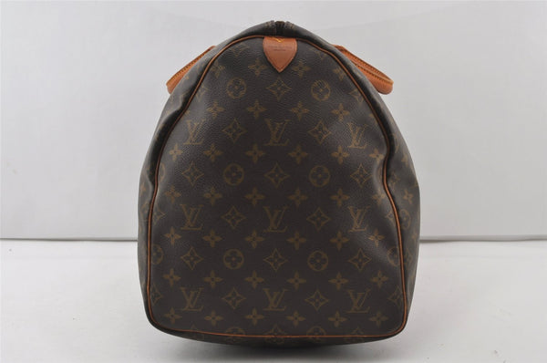 Authentic Louis Vuitton Monogram Keepall 55 Travel Boston Bag M41424 LV 1008J