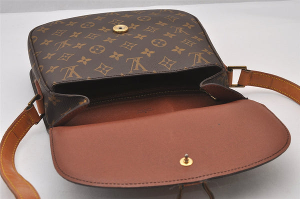 Authentic Louis Vuitton Monogram Saint Cloud GM M51242 Shoulder Cross Bag 1009I