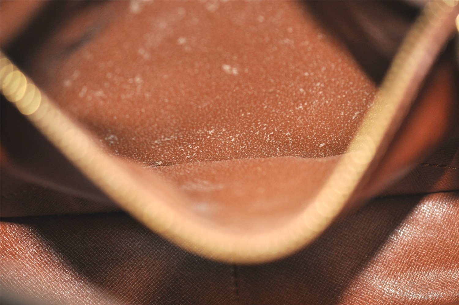 Authentic Louis Vuitton Monogram Saint Cloud GM M51242 Shoulder Cross Bag 1009I