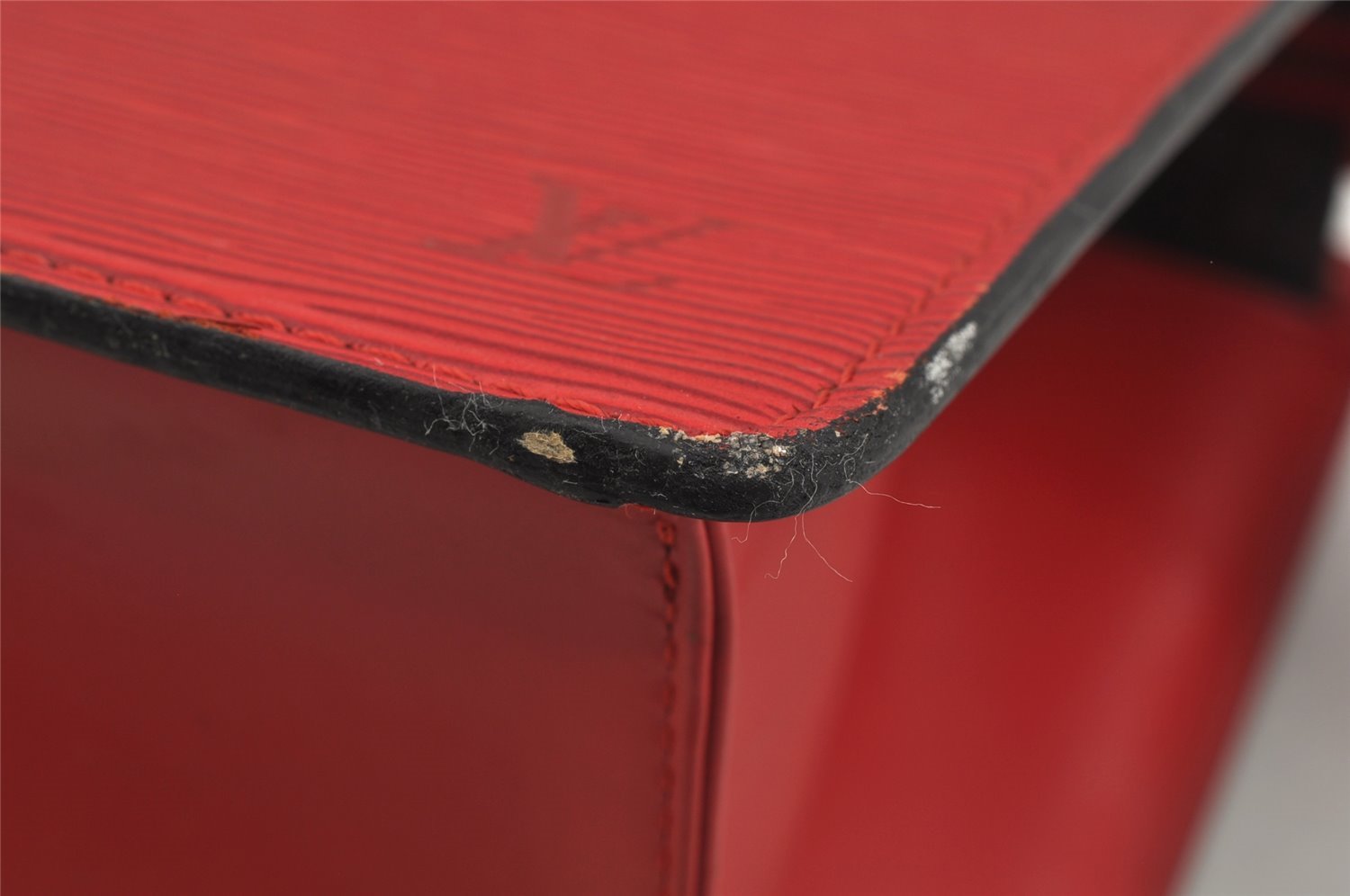 Authentic Louis Vuitton Epi Riviera Hand Bag Red M48187 LV Junk 1009J