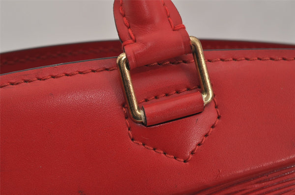 Authentic Louis Vuitton Epi Riviera Hand Bag Red M48187 LV Junk 1009J