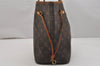 Authentic Louis Vuitton Monogram Neverfull MM Shoulder Tote Bag M40156 LV 1009K