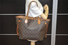 Authentic Louis Vuitton Monogram Neverfull MM Shoulder Tote Bag M40156 LV 1009K