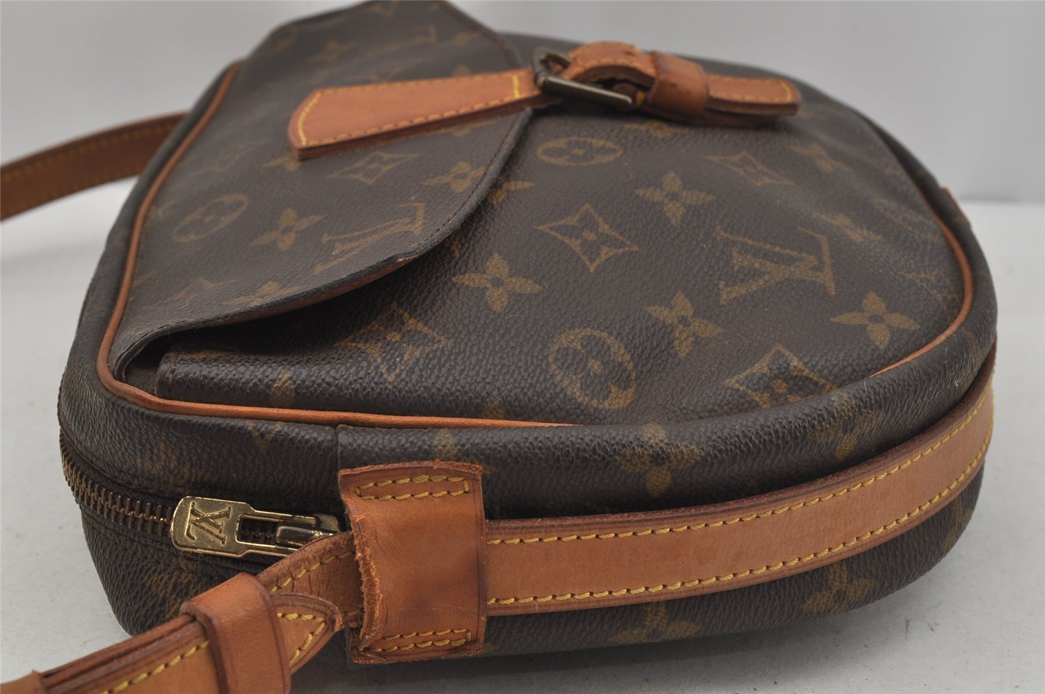 Authentic Louis Vuitton Monogram Jeune Fille MM M51226 Shoulder Cross Bag 1010J