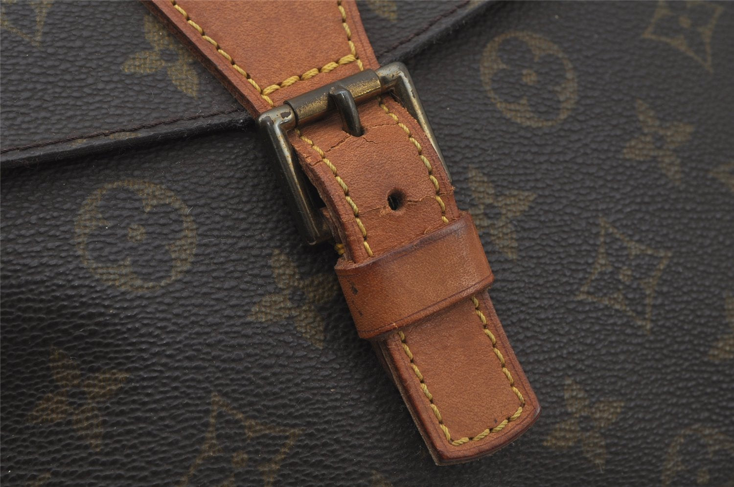 Authentic Louis Vuitton Monogram Jeune Fille MM M51226 Shoulder Cross Bag 1010J