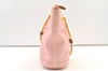 Authentic GUCCI Bamboo Shoulder Tote Bag Leather Pink Junk 1010K