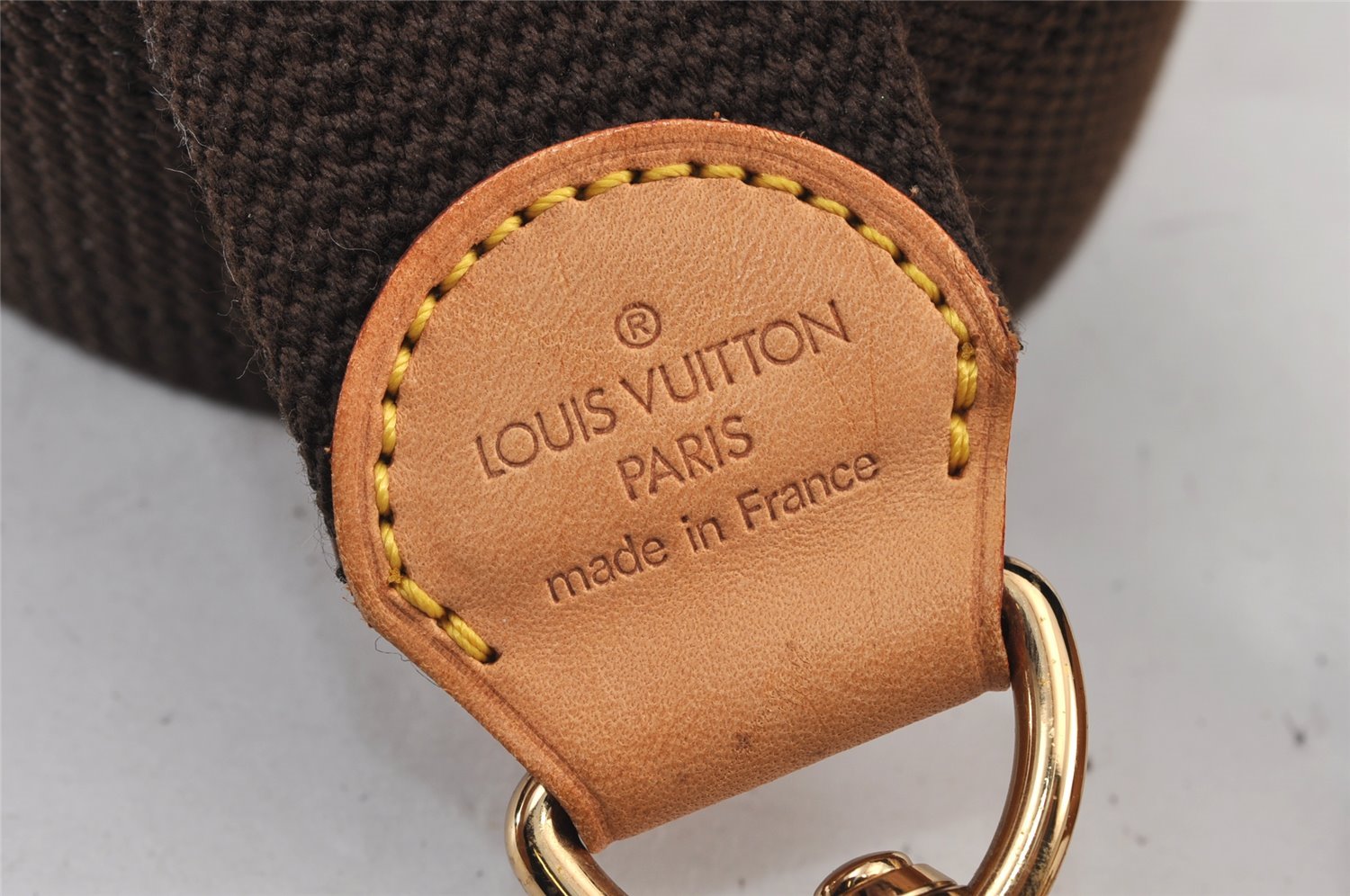 Authentic Louis Vuitton Monogram Alize 24 Heures Boston Hand Bag M41399 LV 1011K