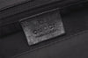 Authentic GUCCI Vintage Shoulder Tote Bag GG Canvas Leather 31244 Black 1012I