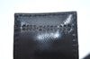 Authentic FENDI Mamma Baguette Shoulder Hand Bag Jersey Leather Black 1012J